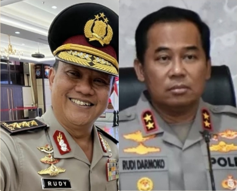 Dua nama yang santer disebut bakal menjadi calon Kapolri baru adalah Komjen Rudy Heriyanto dan Irjen Rudi Darmoko. (istimewa)