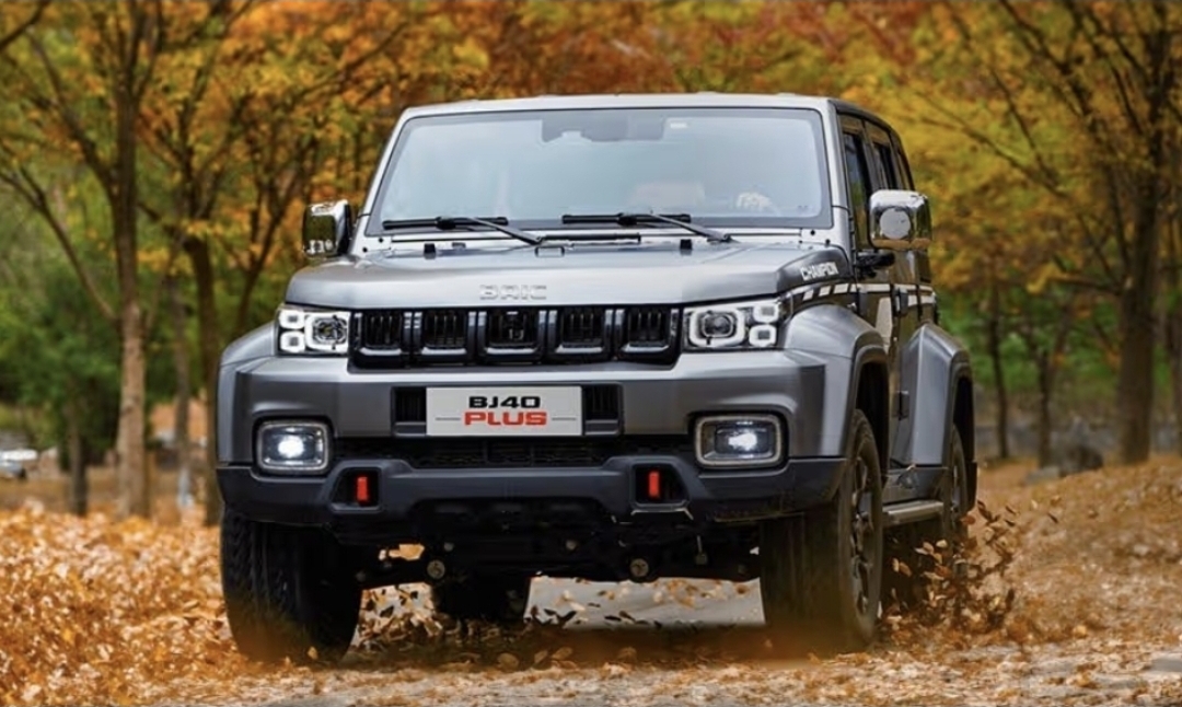 Produksi lokal BAIC BJ40 Plus dilakukan dengan kapasitas awal 800 unit per bulan. (istimewa)