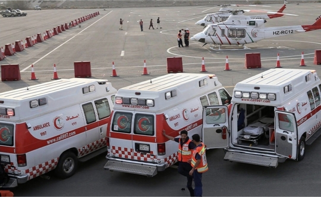 Ambulans udara Haji 2025 menjadi tulang punggung jaringan evakuasi medis cepat.&nbsp; (Foto: scenenow.com)