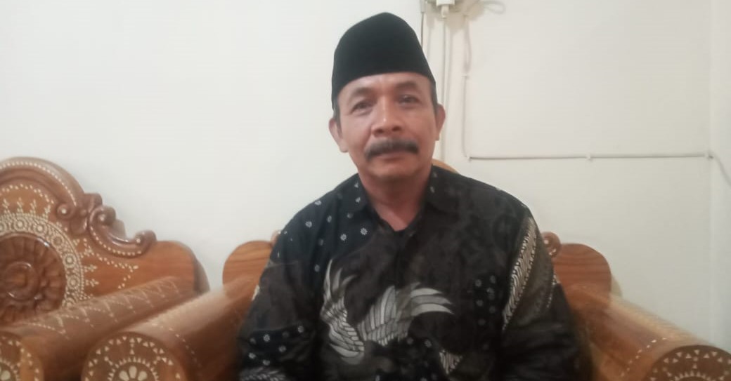Kepala SMPN 13 Mataram H Ahmad Saehu