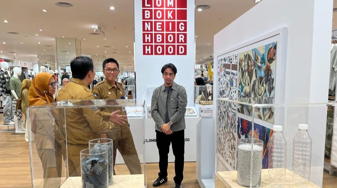 Keren, produk umkm ntb dipasarkan di gerai uniqlo lombok epicentrum mall.
