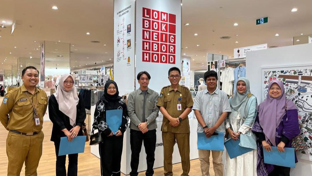 Keren, produk umkm ntb dipasarkan di gerai uniqlo lombok epicentrum mall.