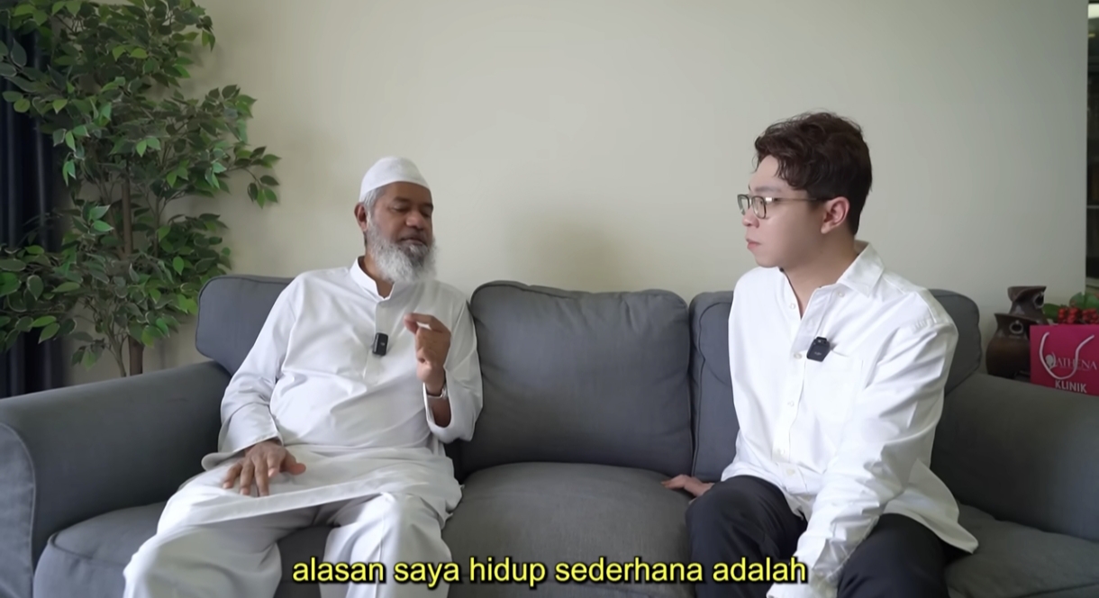NGOBROL SANTAI: Dr Zakir Naik dan Dr Richard Lee.
