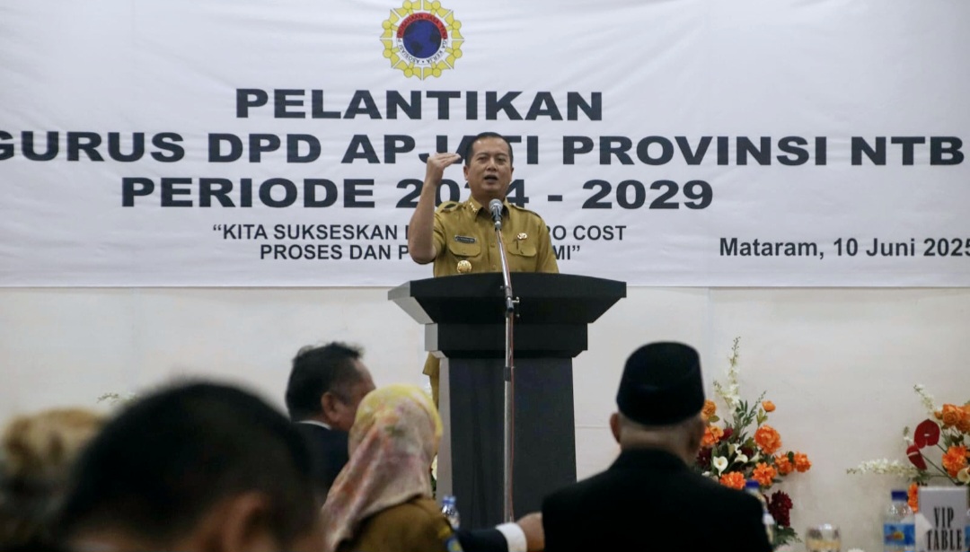 LINDUNGI PMI: Gubernur NTB Lalu Muhamad Iqbal meminta