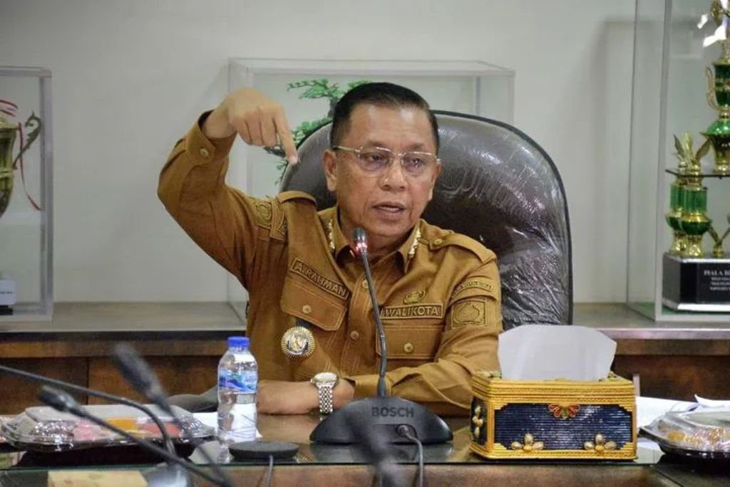 Wali Kota Bima HA Rahman H Abidin Geram Kabel PJU Dicuri