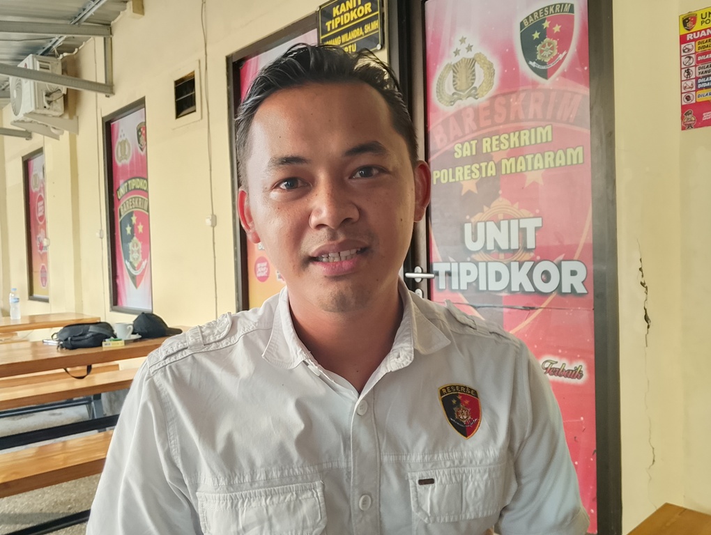 Kasatreskrim Polresta Mataram AKP Regi Halili Jelaskan Kasus Korupsi Masker