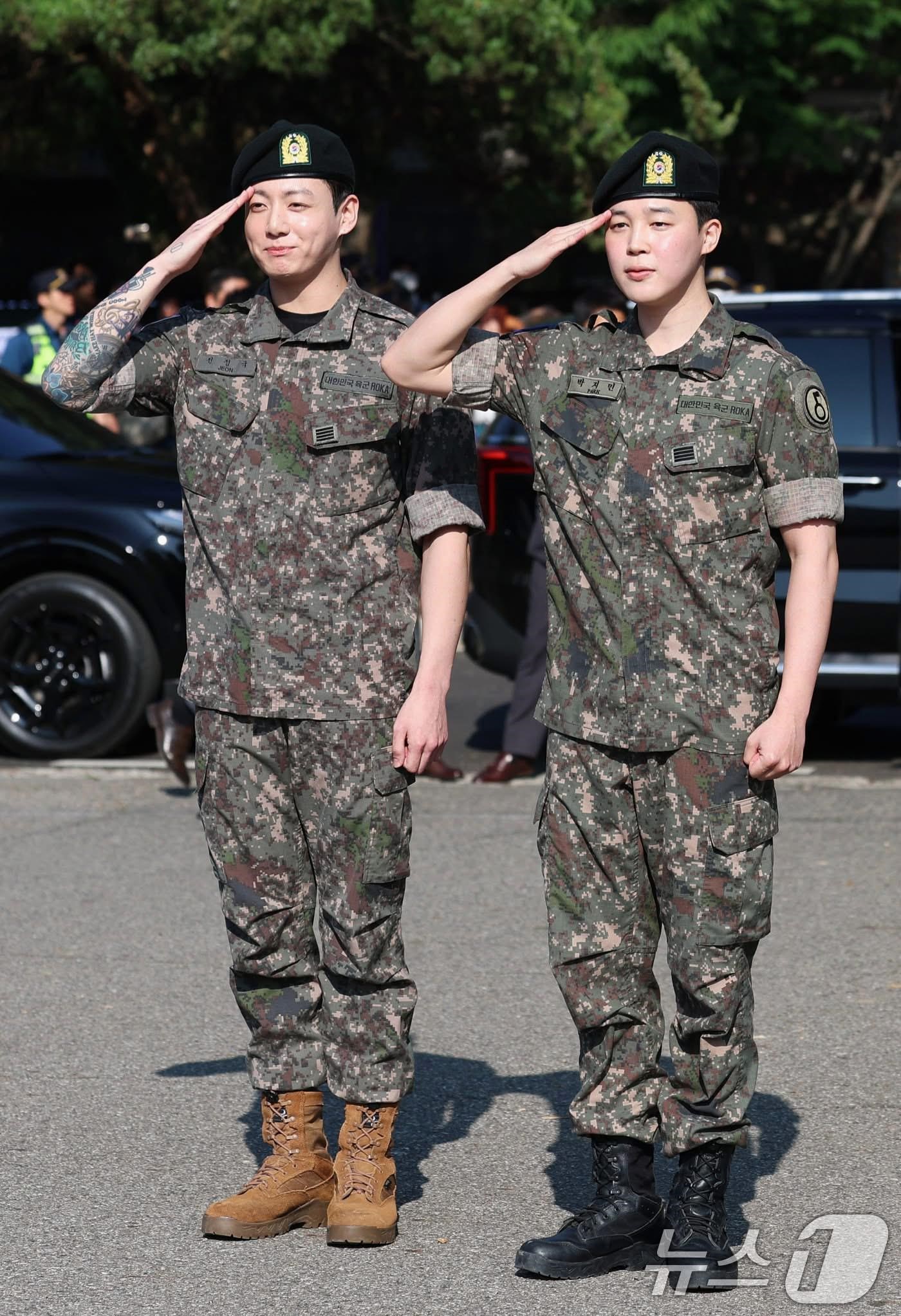 Jimin dan Jungkook BTS menyelesaikan wajib militernya hari ini (11/6)