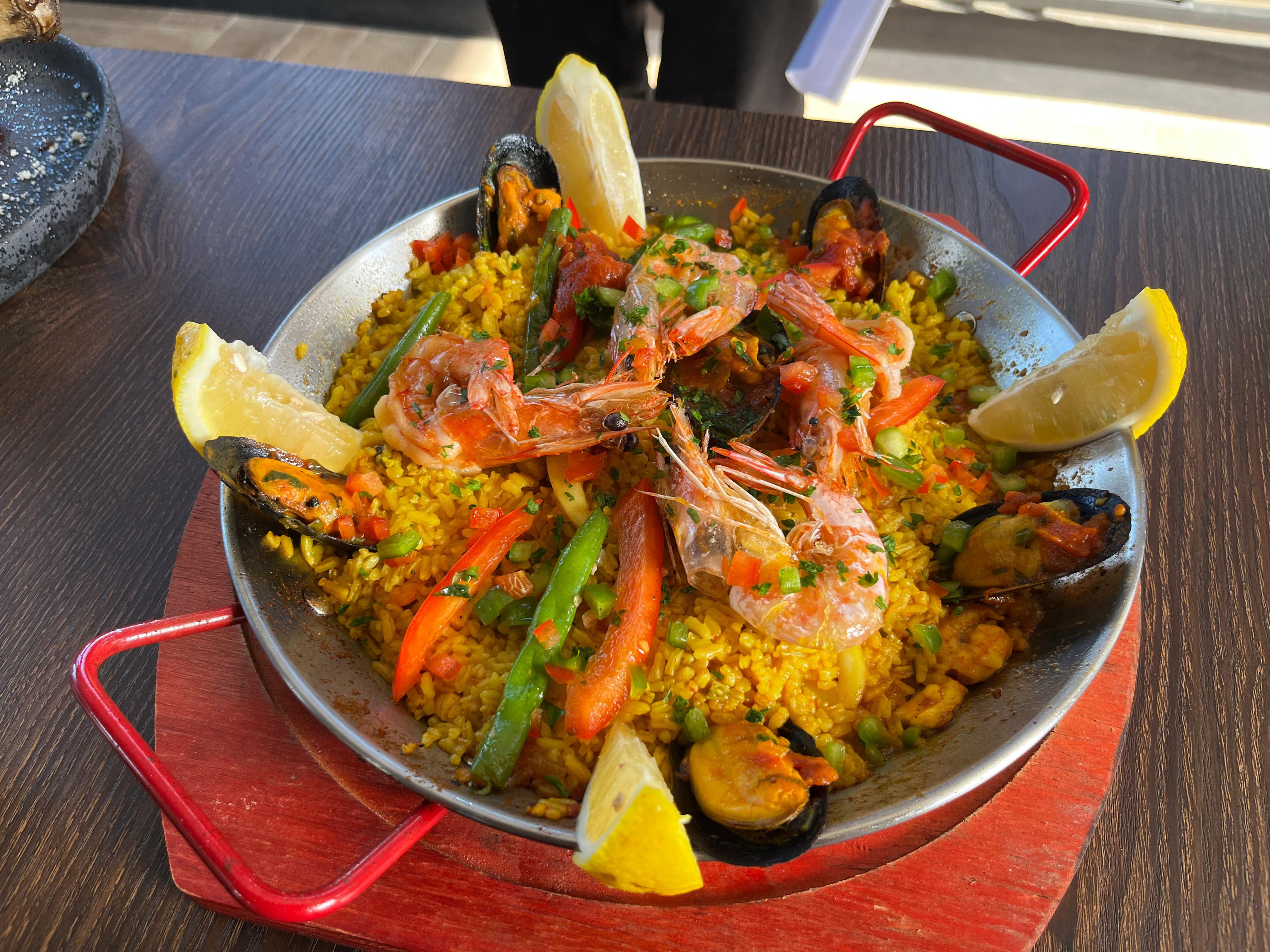 Menu Paella Valenciana