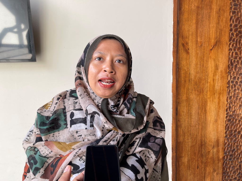 ManagerPartnership sekaligus Koordinator Regional NTB Nurliya N. Rohmah bercerita kiprah dan kegiatan Mafindo di NTB