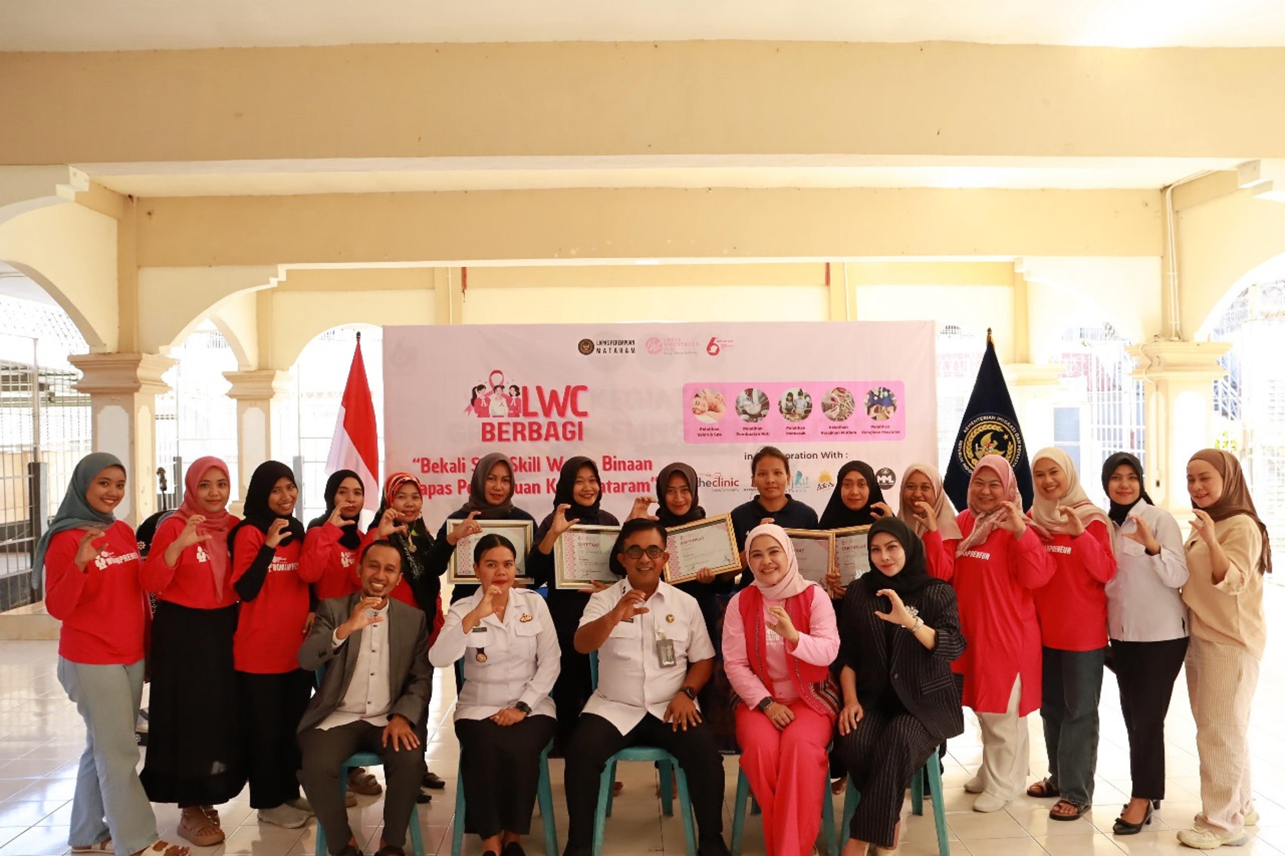 LWC buka peluang bisnis bagi eks napi perempuan.