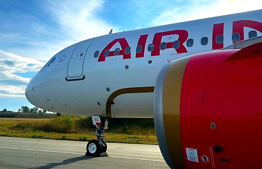 Ilustrasi pesawat Air India jatuh setelah lepas landas, Kamis, 12 Juni 2025.