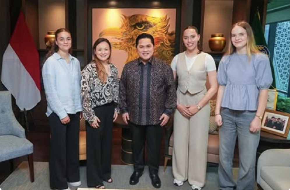 Keempat pemain keturunan Timnas Putri ini siap menambah amunisi Merah-Putih di kancah Asia hingga dunia. (Foto-foto: istimewa)