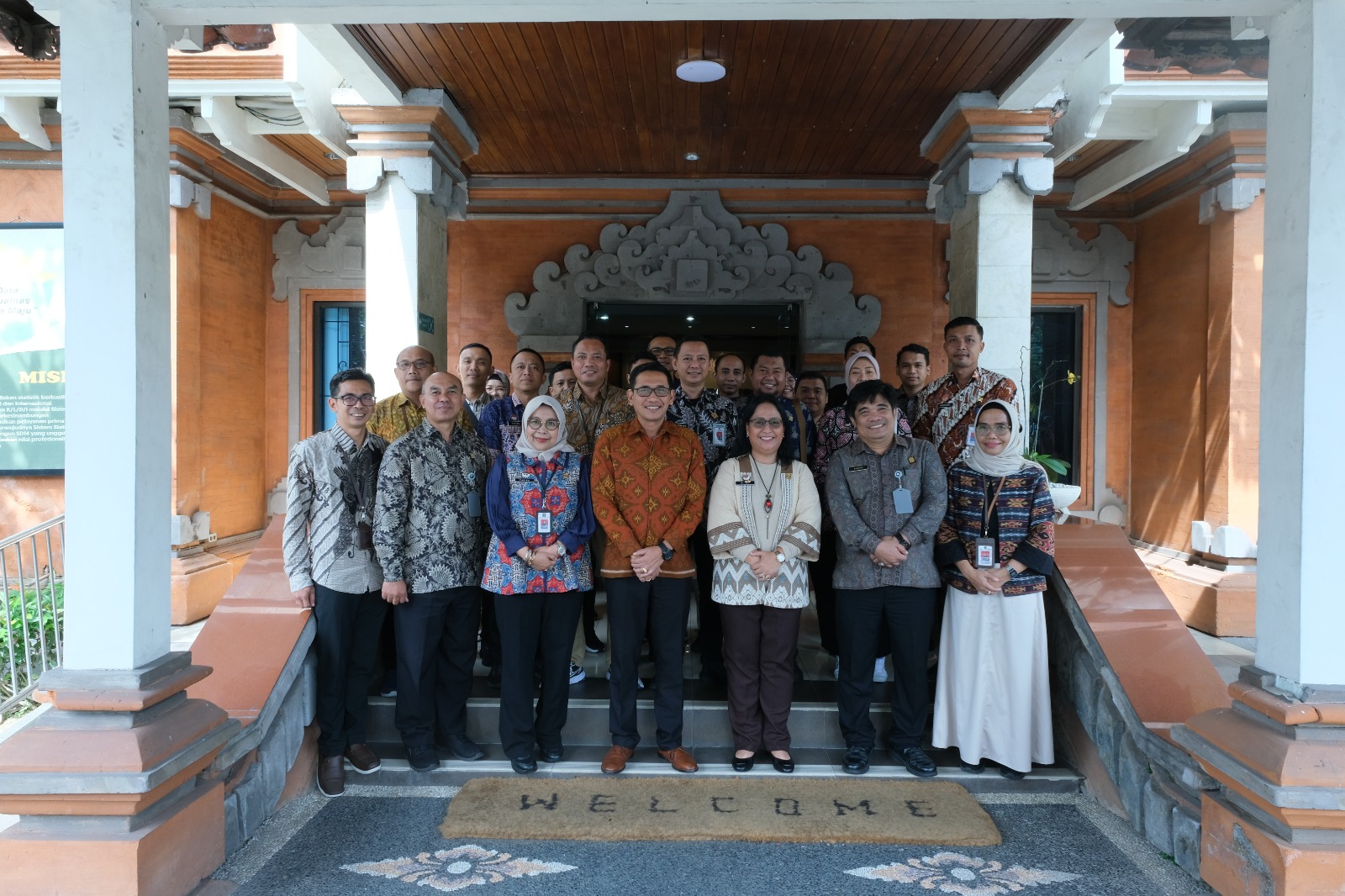 Kanwil Kemenkumham NTB melaksanakan kegiatan studi tiru ke Badan Pusat Statistik (BPS) Provinsi Bali, Jumat (13/6).