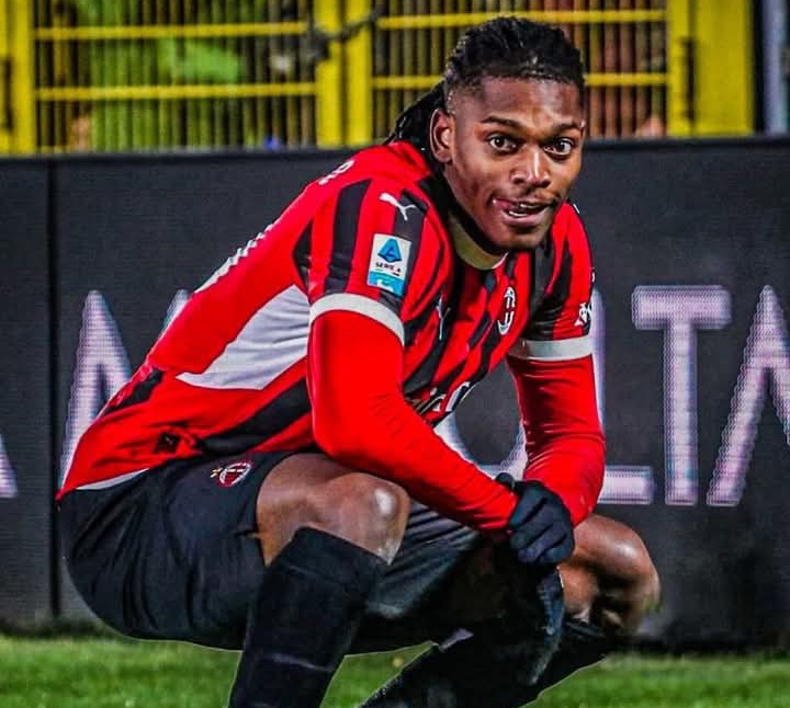 Rafael Leao, pemain AC Milan yang mulai dikaitkan dengan Bayern Munchen.