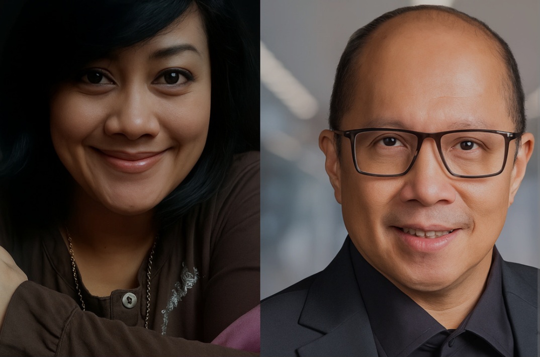 Sosok Theresia Mela Yunita bersama Eks Dirut PT Taspen