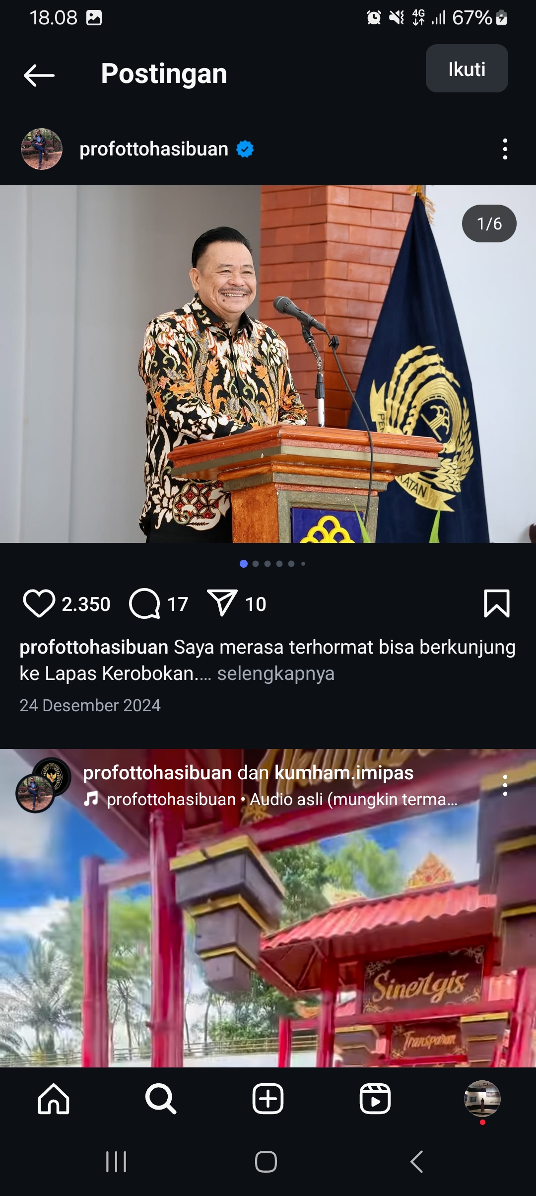 Otto Hasibuan kalahkan kekayaan Raffi Ahmad