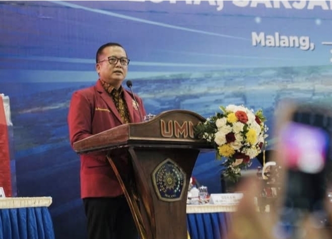 Gubernur NTB Lalu Muhamad Iqbal juga mengulurkan tangan kepada alumni UMM. Ia membuka peluang kontribusi bagi NTB, tanpa embel-embel syarat. (Foto: biro adpim NTB)