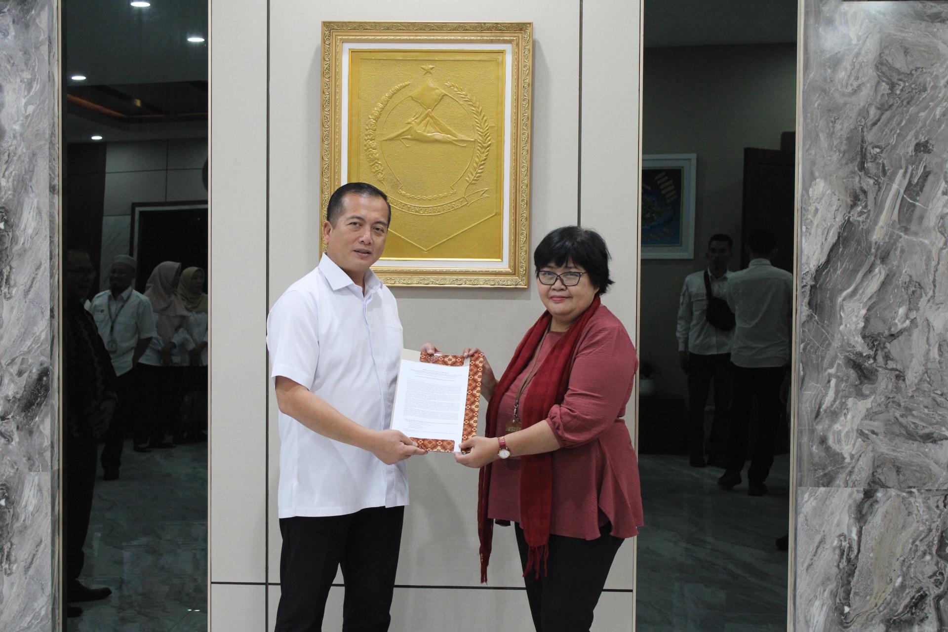 Gubernur Nusa Tenggara Barat (NTB), Dr Lalu Muhamad Iqbal sangat berharap peran BRIDA lebih kuat dalam perkembangan kemajuan darah, terutama untuk riset dan Inovasi.