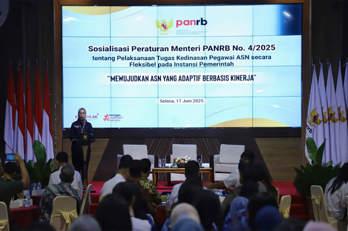 Sosialisasi PermenPANRB Nomor 4 Tahun 2025 di Jakarta, Selasa, 17 Juni 2025.