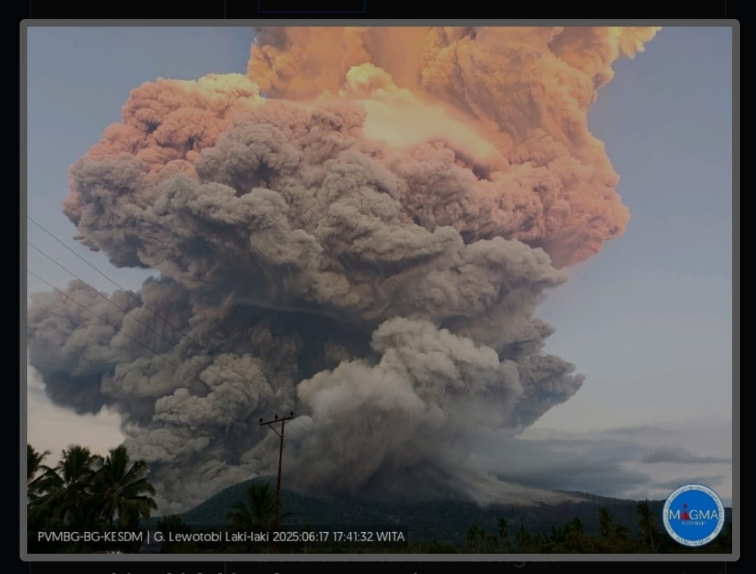 Rentetan Erupsi Gunung Lewotobi Laki-laki, Catatan Aktivitas Lima Tahun Terakhir (2020-2025)