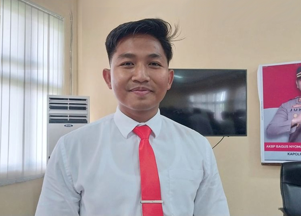 Kasatreskrim Polres Sumbawa AKP Dilia Pria Firmawan ungkap perkembangan kasus Bumdes Bina Rakyat Desa Motong