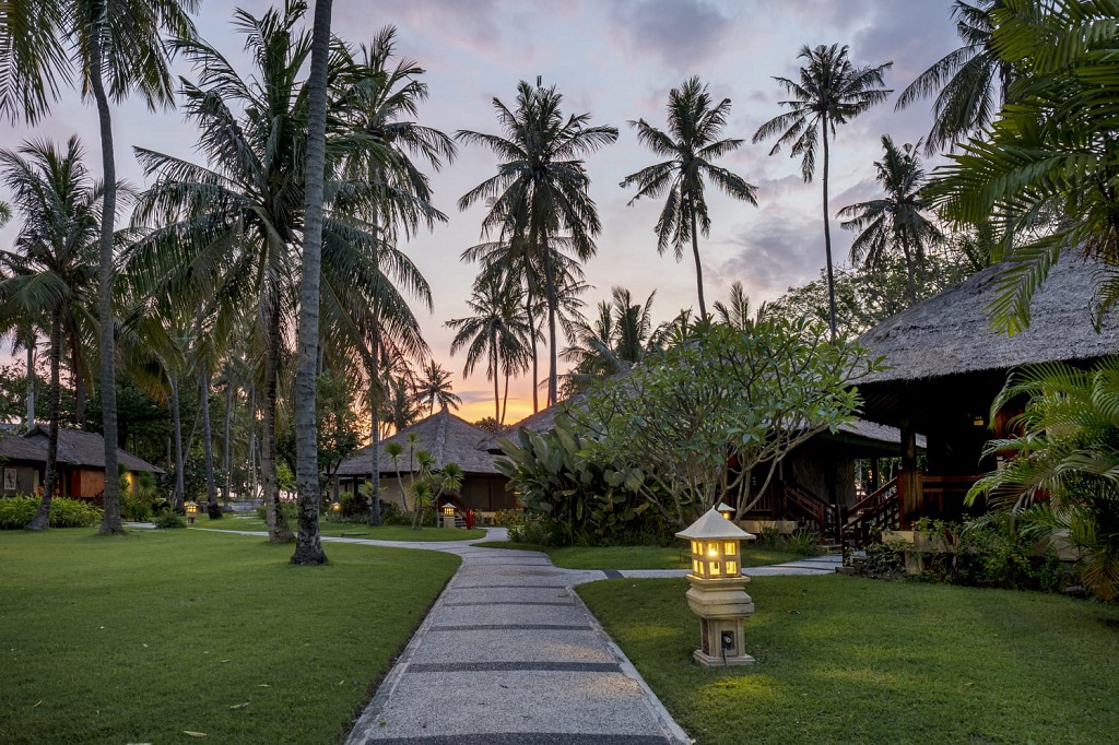 TEMPAT MENGINAP ISTIMEWA: Hotel Merumatta Senggigi menjadi salah satu tempat berlibur bersama keluarga yang tak terlupakan.