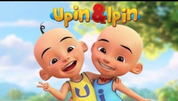 Serial kartun asal Malaysia, Upin Ipin yang disukai anak-anak Lombok.