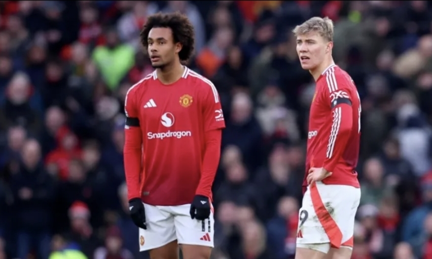 Joshua Zirkzee, striker Manchester United yang diminati AC Milan.