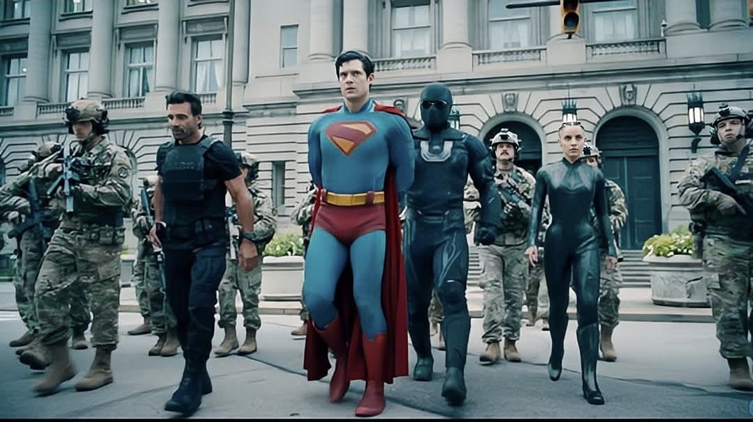 Trailer Superman terbaru ini memperlihatkan Ultraman DC, yang jauh berbeda dari Ultraman versi Jepang. (istimewa)