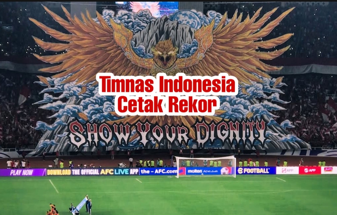 Timnas Indonesia cetak rekor