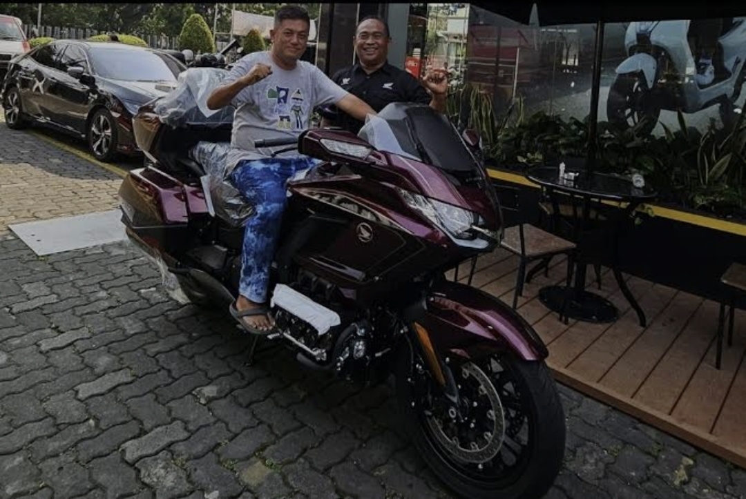 Honda Gold Wing 50th resmi mendarat di tangan konsumen pertama di Indonesia! (istimewa)