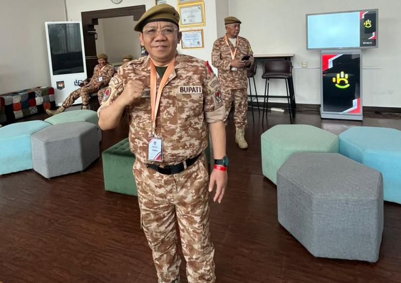 TINGKATKAN KAPASITAS: Bupati Lombok Utara Najmul Akhyar saat ini tengah mengikuti retret gelombang kedua.