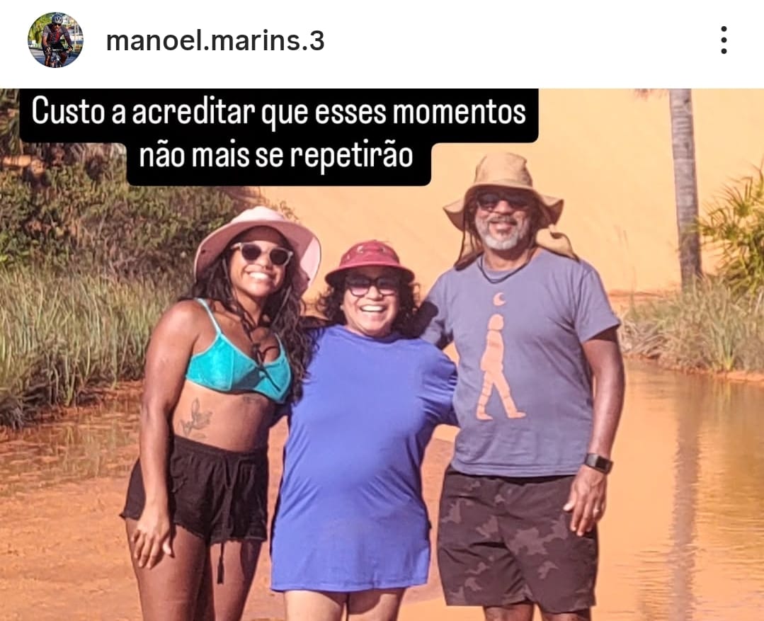Melalui akun Instagramnya, @manoel.marins.3, Manoel Marins mengunggah sebuah pesan yang sangat mengharukan, mengungkapkan kesedihan mendalam dan cinta tak terbatas untuk sang putri tercinta.