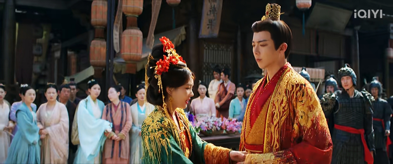 Liu Yu Ning dan Li Yi Tong dalam drama Tiongkok A Dream Within A Dream
