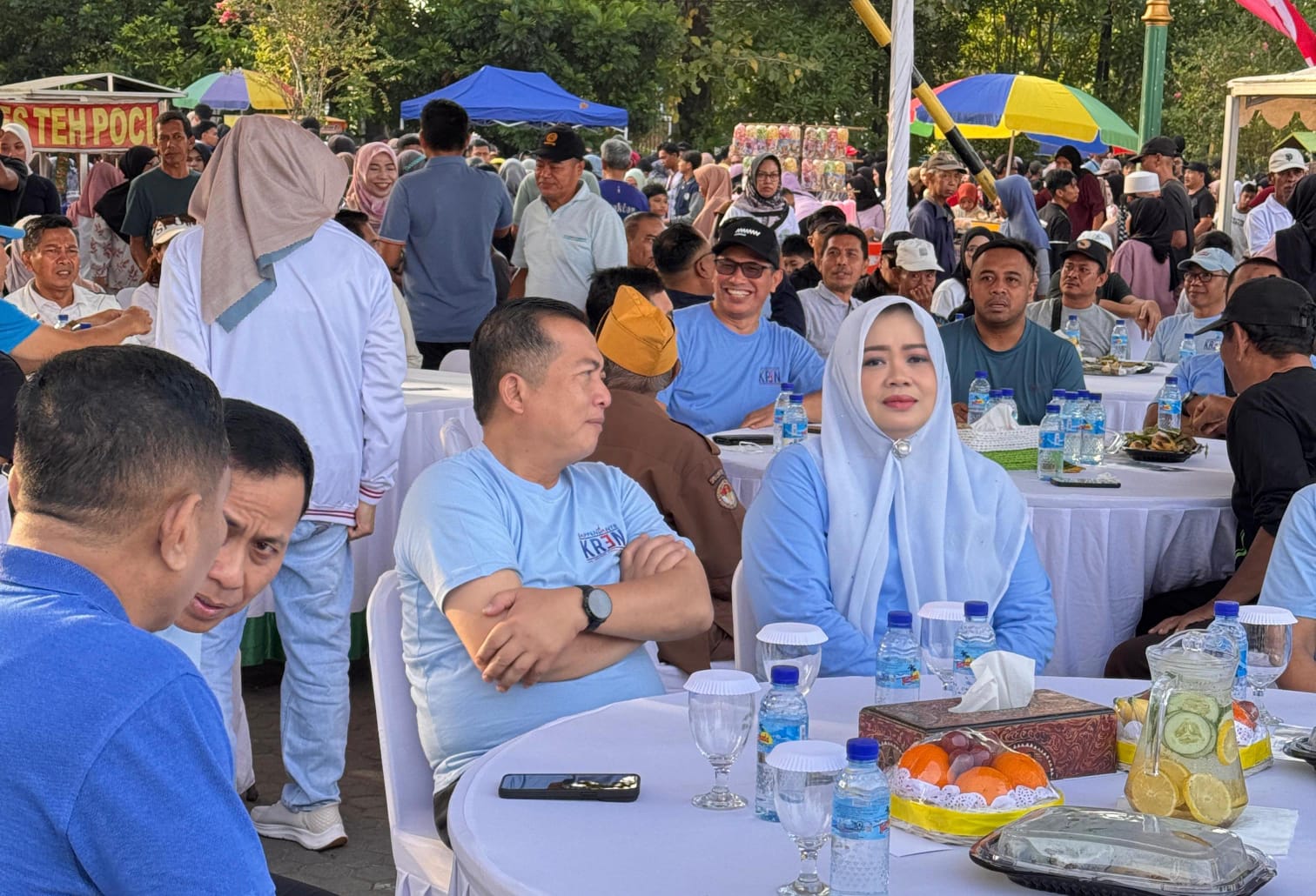 Wagub Hj Indah Dhamayanti Putri hadir mendampingi Gubernur NTB H Lalu Muhamad Iqbal saat Launching Gebyar Diskon Pajak Kendaraan Bermotor (PKB) Tahun 2025 di Teras Udayana Minggu (29/6).