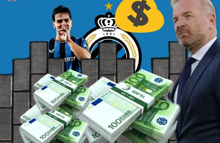 Ardon Jashari, pemain Club Bruge yang ingin menjadi bagian dari AC Milan, namun masih terbentur harga mahal yang dipatok klubnya.