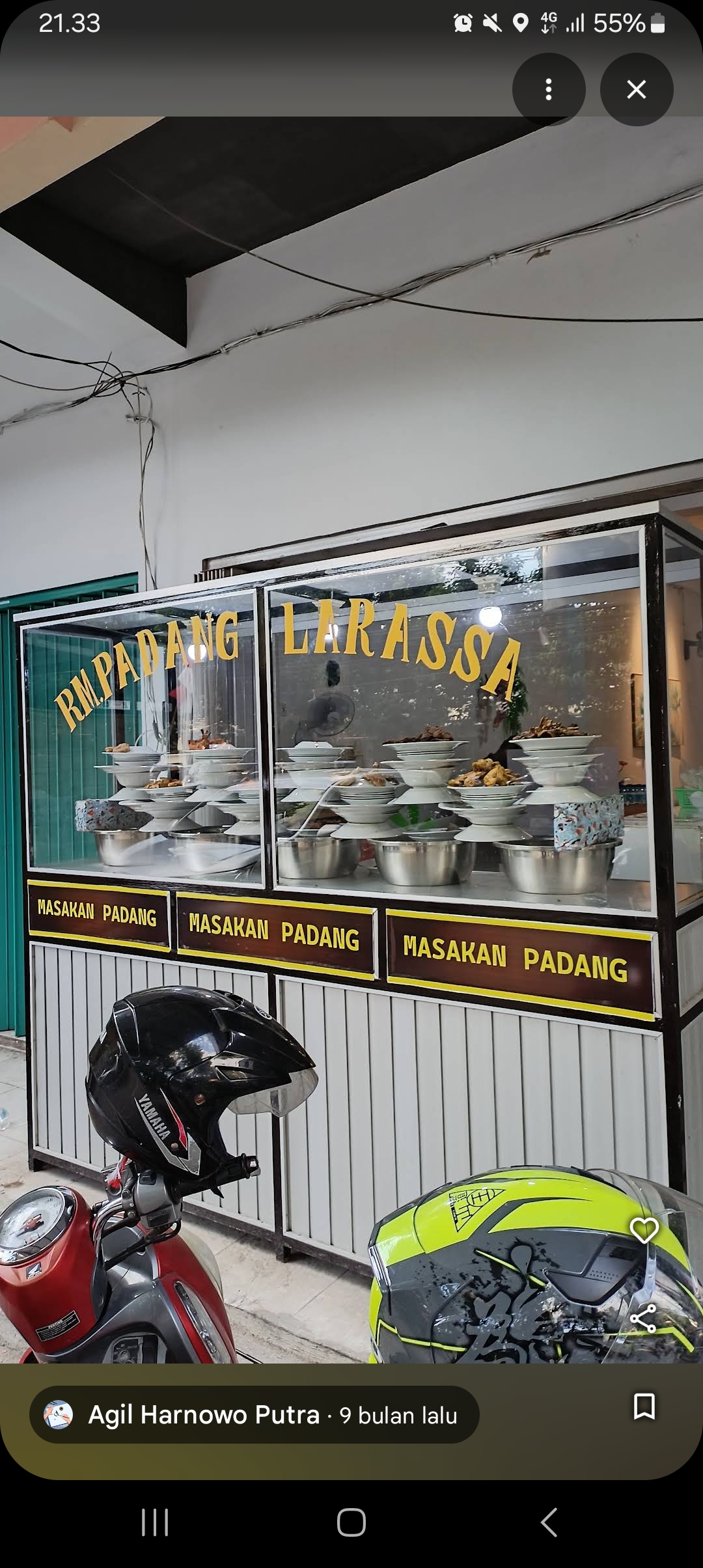 Rekomendasi warung nasi padang di Mataram