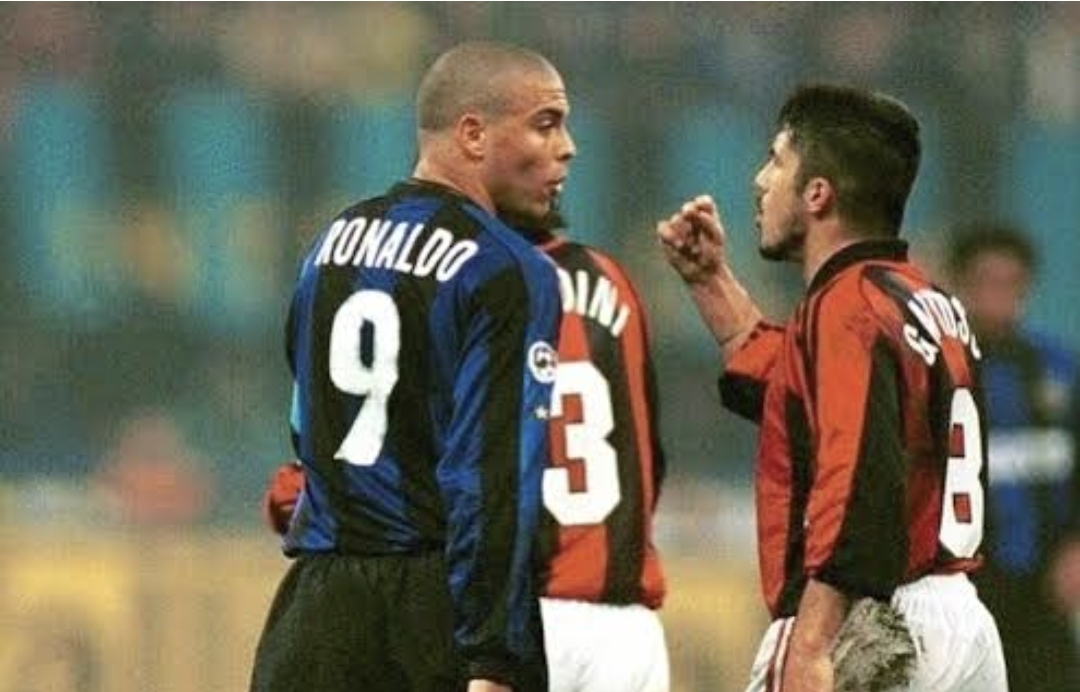 Bagi Gennaro Gattuso, Ronaldo Nazario sebagai salah satu lawan paling menakutkan yang pernah ia hadapi. (Foto-foto: istimewa)