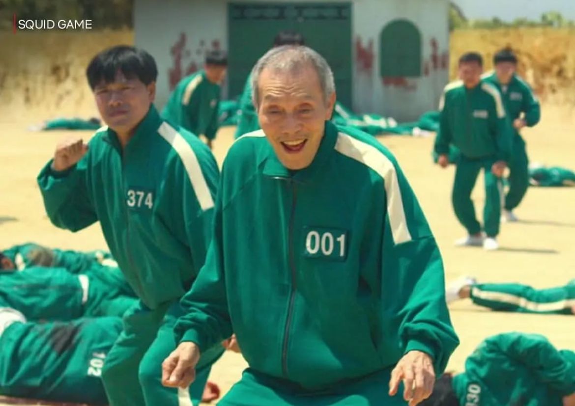 Oh Young Soo, pemeran kakek Il Nam di Squid Game season 1.