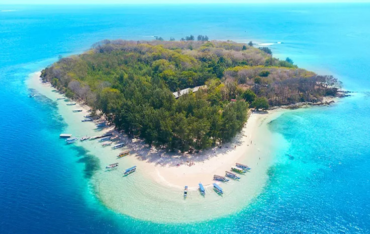 Ilustrasi salah satu pulau kecil di Indonesia yang menjadi polemik karena dikuasai WNA.