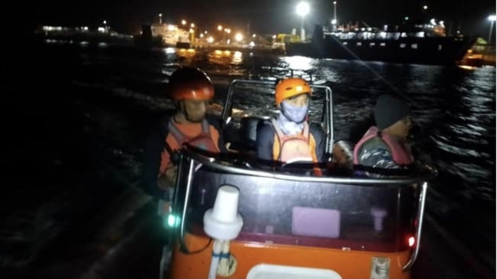 Operasi pencarian korban tenggelamnya KMP Tunu Pratama Jaya. (istimewa)