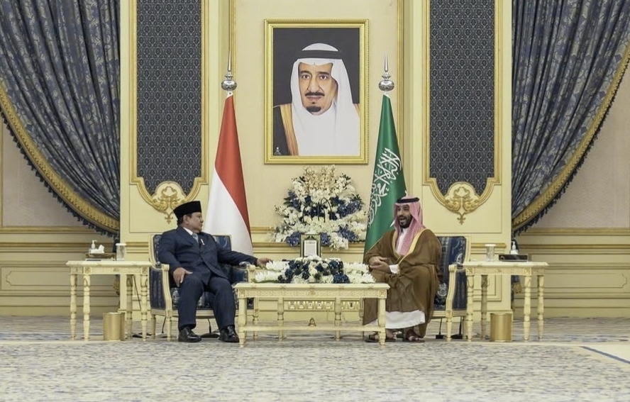Presiden RI Prabowo Subianto dan Putra Mahkota Arab Saudi, Pangeran Mohammed bin Salman (MBS). (Foto: instagram)