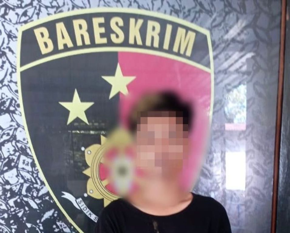 MASUK BUI: Tersangka penggelapan sepeda motor berinisial HW ditangkap polisi, Kamis (3/7).&nbsp;