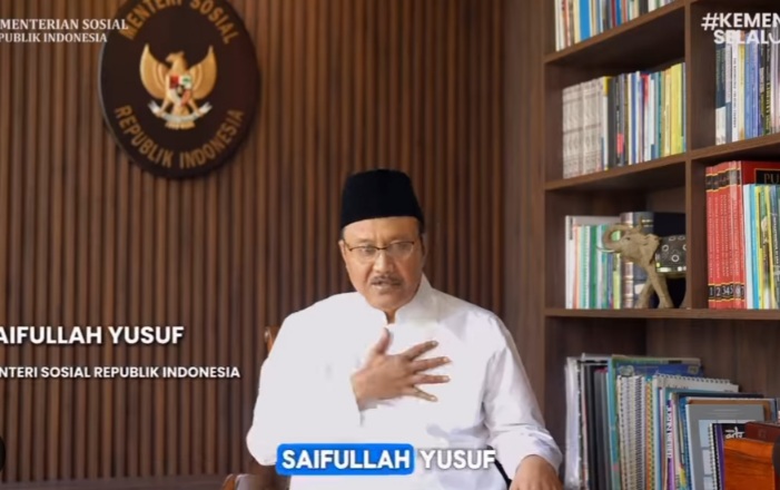 Menteri Sosial, Saifullah Yusuf mengungkapkan penerima Bantuan Sosial (Bansos) banyak terindikasi Judol.