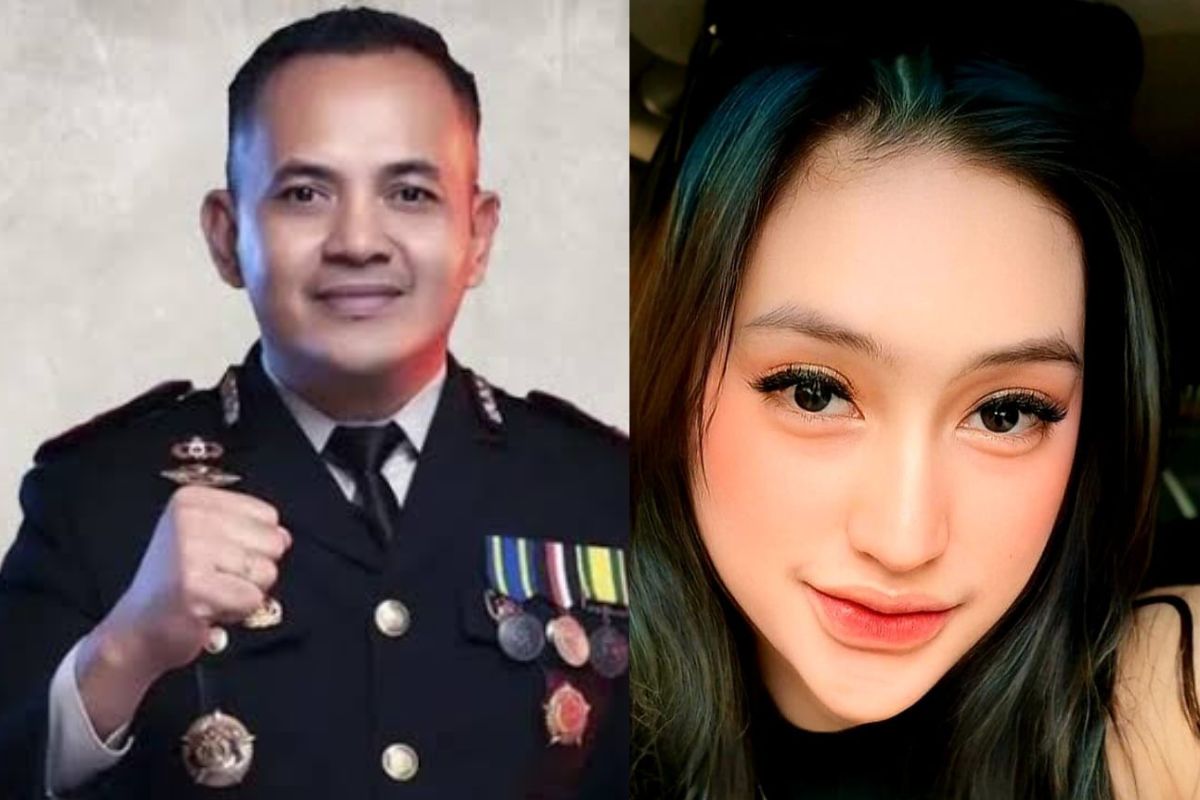 Kolase Kompol I Made Yogi Purusa Utama dan Misri Puspita Sari. (Istimewa)