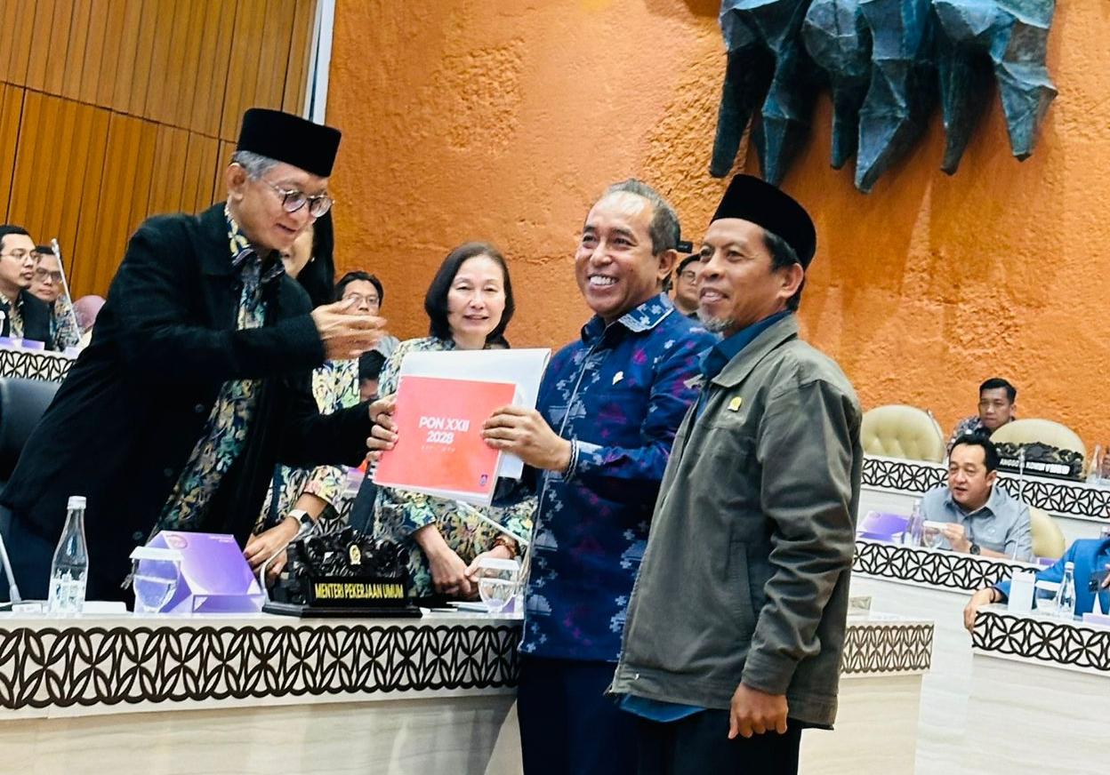 Stadion Turide akan disulap super megah, Komisi V dorong realisasi pembangunannya segera sehingga target selesai sebelum PON 2028 bisa tercapai.