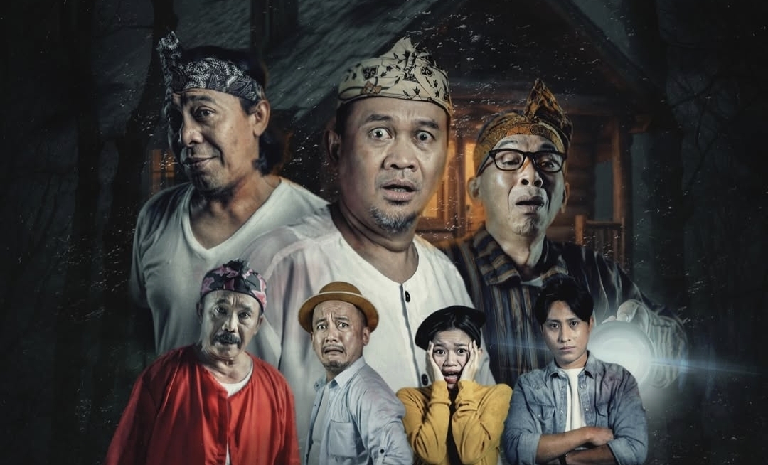 Di film horor Gerbang Setan, Cak Lontong mendapat arahan khusus untuk tidak melucu. (Foto: instagram)