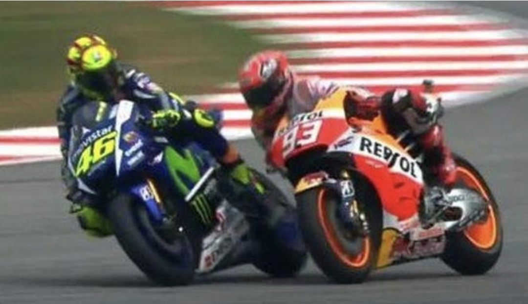 Dokumenter tentang skandal Rossi Marquez di Sepang 2015 akan menjadi ujian besar pertama Liberty Media dalam mengelola narasi MotoGP. (istimewa)