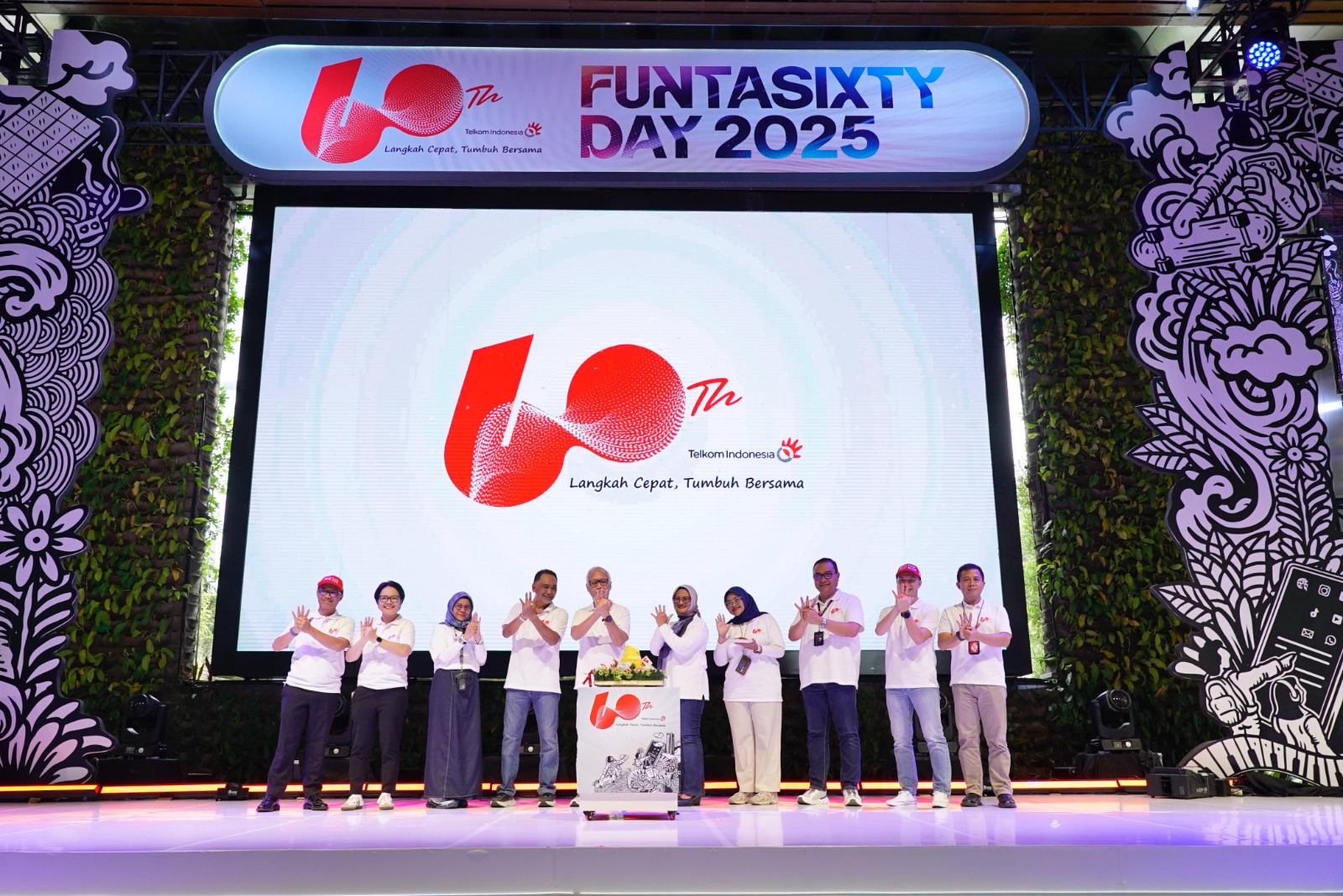 Perayaan HUT ke 60  Telkom Indonesia