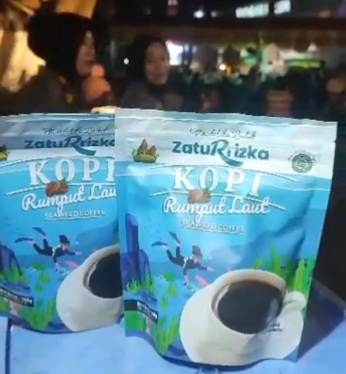 Kopi Rumput Laut Zaturrizka, buah tangan unik Lombok